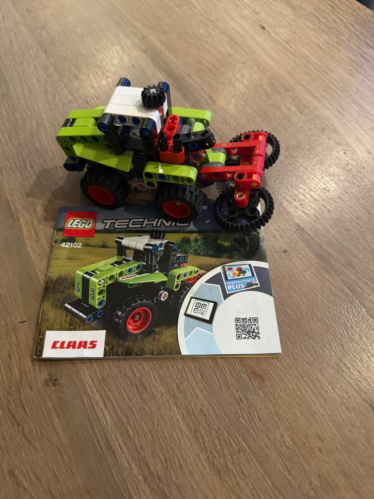 Lego Technic Claas Xerion 42102, Ophalen of Verzenden, Zo goed als nieuw, Complete set, Lego