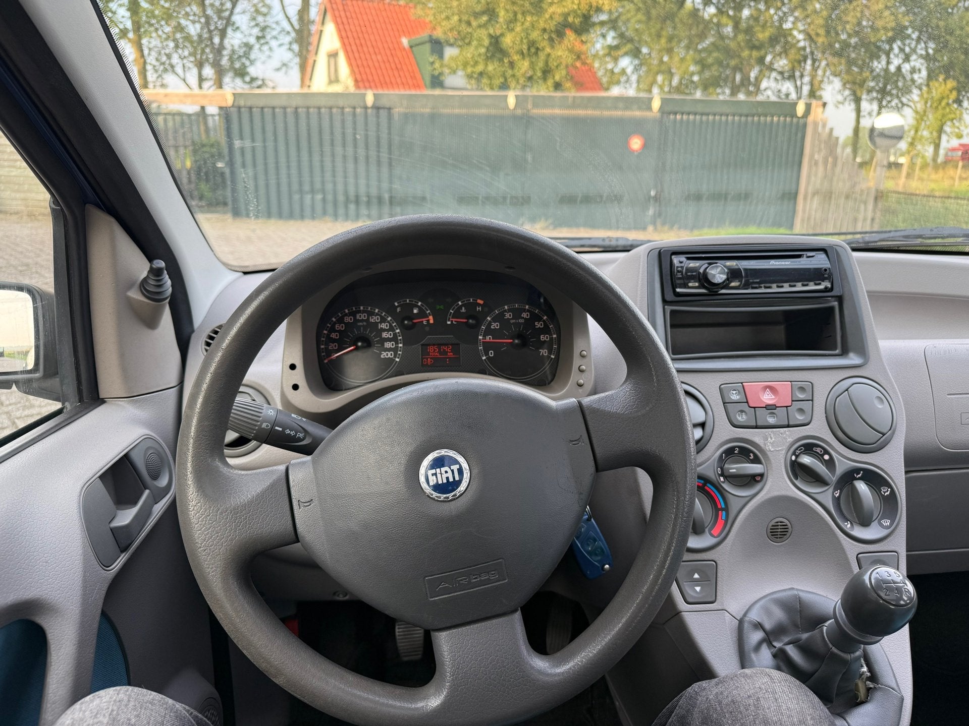 Fiat Panda 1.2 Dynamic Panoramadak/Nieuwe apk, Voorwielaandrijving, Gebruikt, Origineel Nederlands, Bedrijf