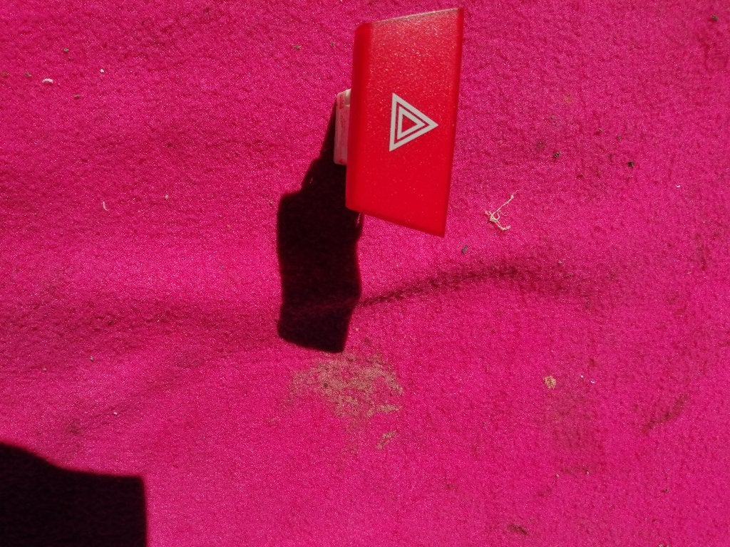 Alarm verlichtings schakelaar CITROEN C1  2004/2014, Ophalen of Verzenden, Gebruikt