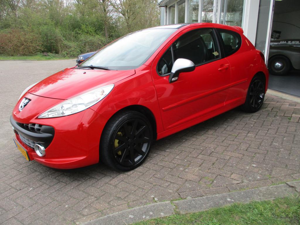Peugeot 207 1.6-16V T RC Kilometerstand Nap! (bj 2008), 1080 kg, 4 cilinders, Leder en Stof, Bedrijf