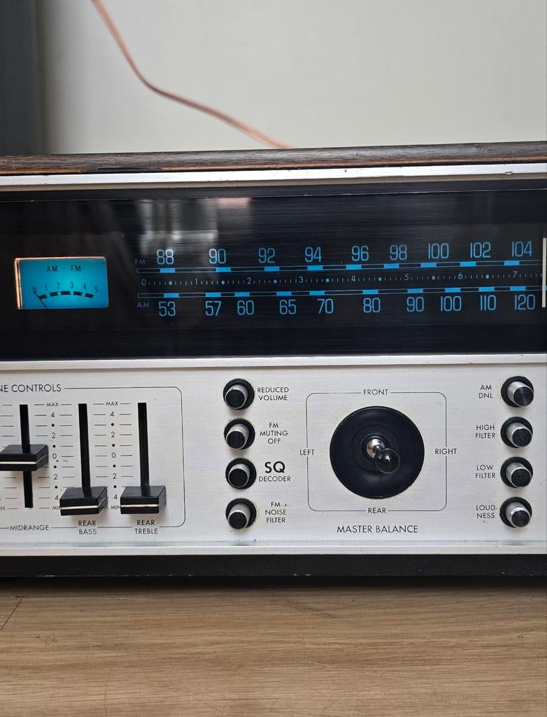 Fisher 504 Vintage Receiver - Audio Standard, 60 tot 120 watt, Ophalen, Overige merken, Gebruikt