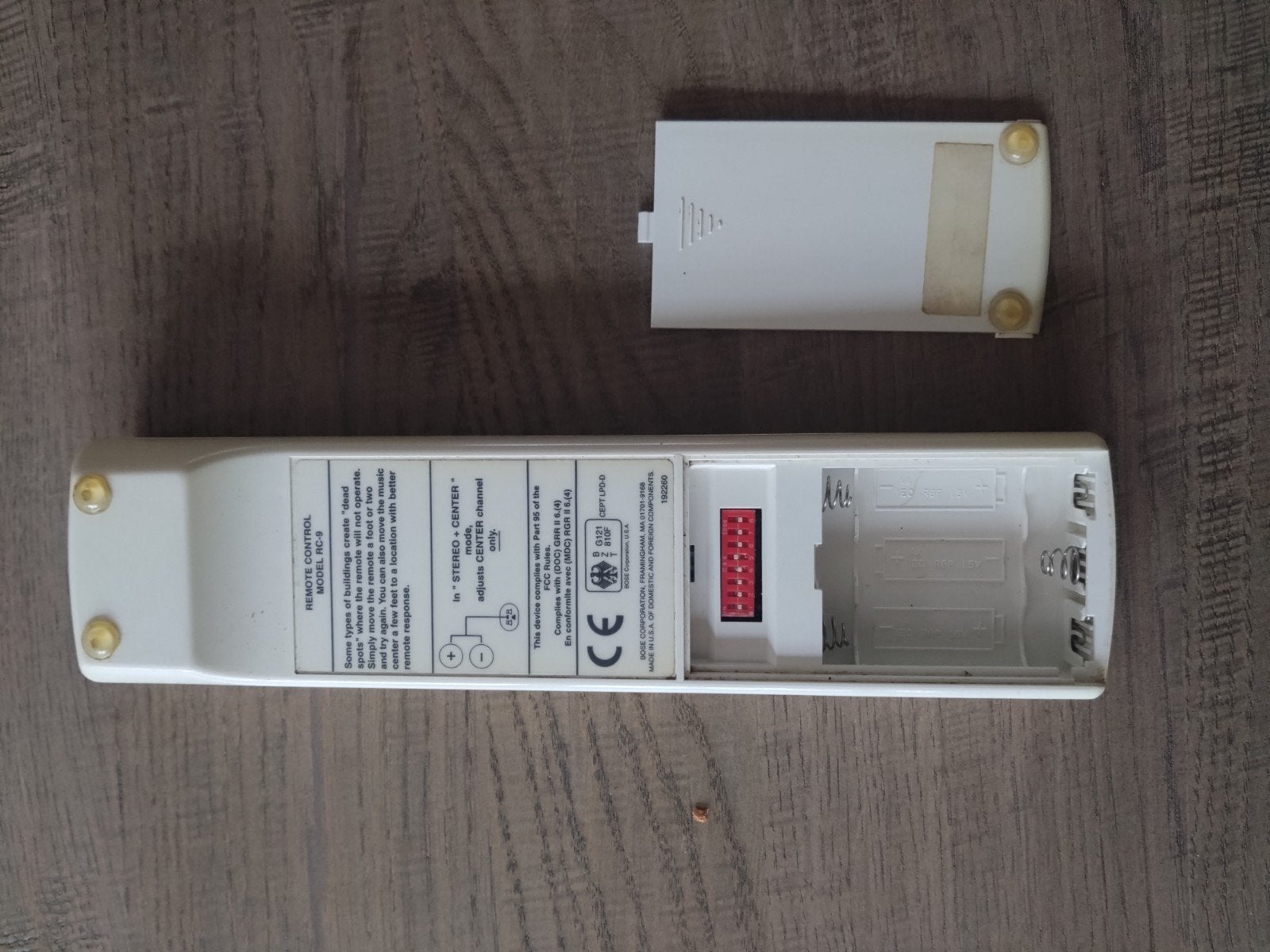 Bose afstandsbediening RC-28 - Origineel en Gebruikt, Ophalen of Verzenden, Gebruikt, Origineel, Mediaspeler