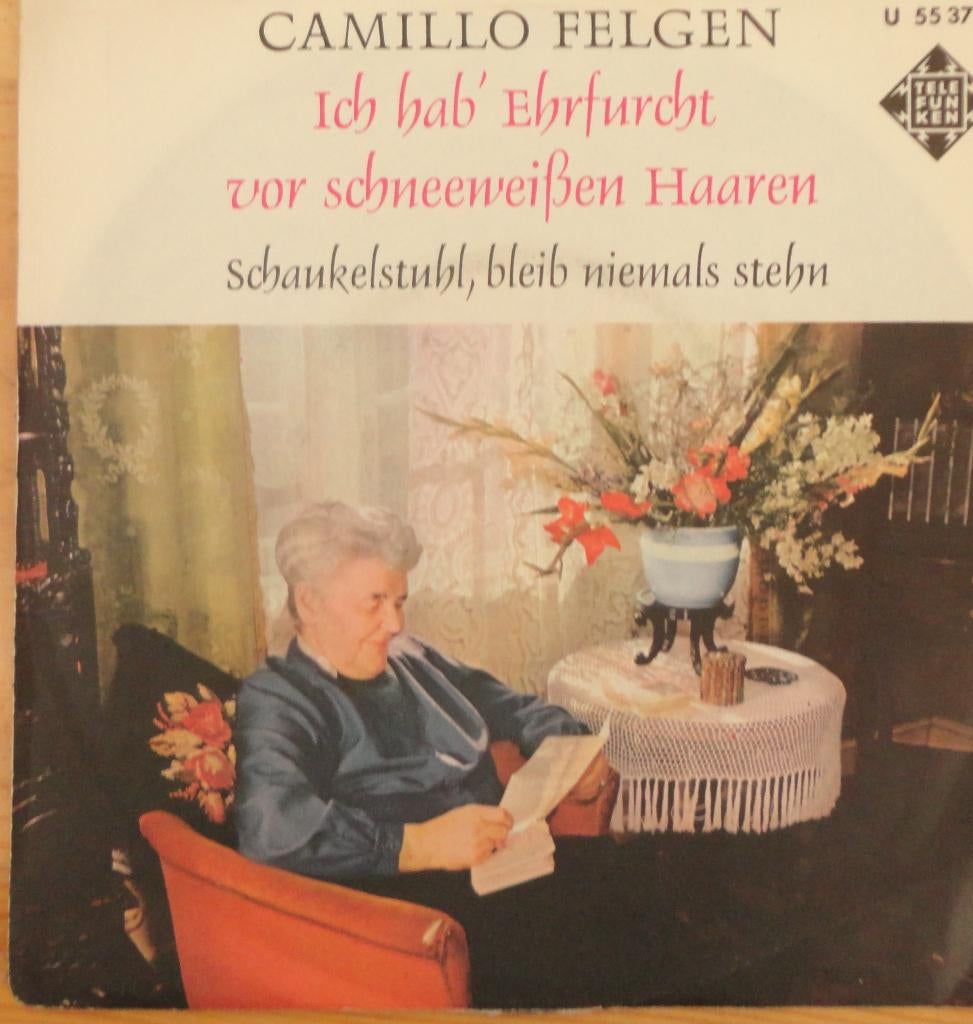 Camillo Felgen -ich hab ehrfurcht, Gebruikt, Overige genres, 7 inch, Single