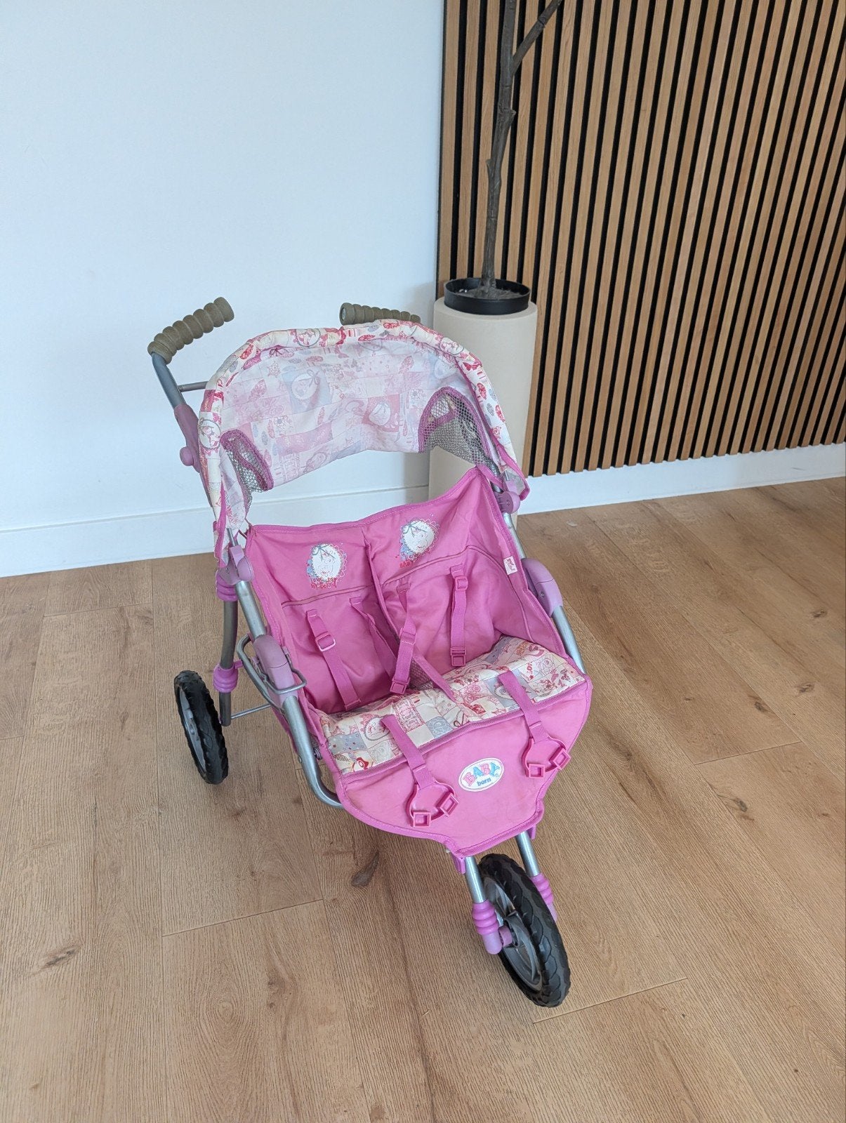 gratis baby born tweelingwagen, Ophalen of Verzenden, Gebruikt, Babypop
