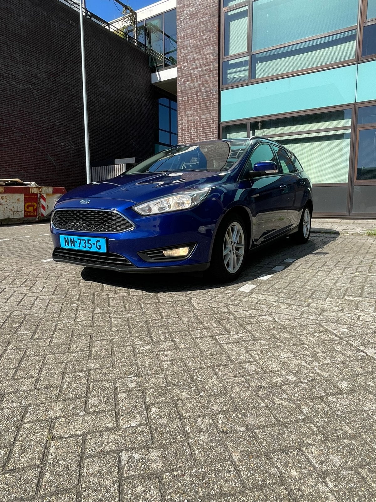 Ford Focus 1.5 Tdci 120pk 2017 Blauw Taxi rijklaar, Auto's, Ford, Stof, 4 cilinders, Blauw, Origineel Nederlands