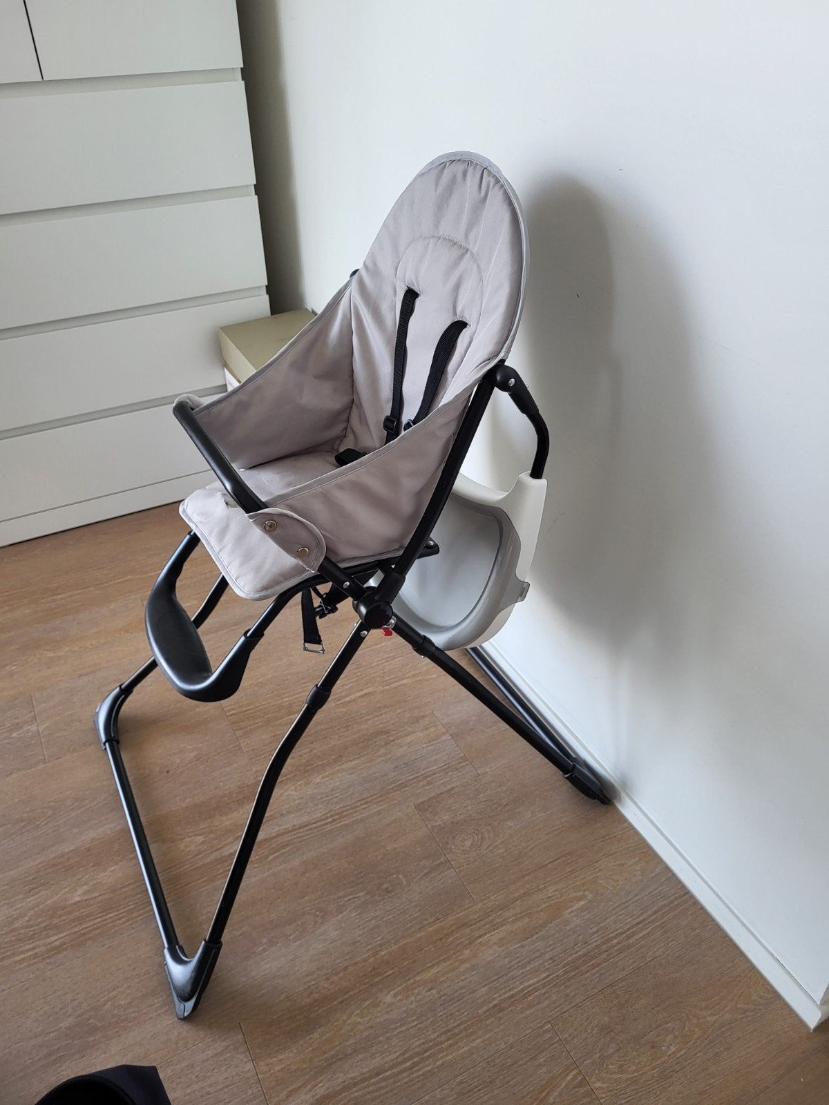 Kinderstoel Ding met eetblad en gordel, Ophalen, Gebruikt, Overige typen, Gordel(s)