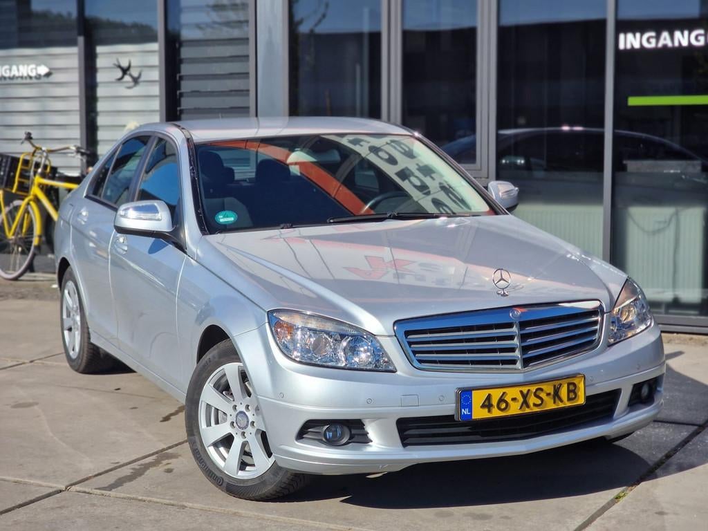 Mercedes-Benz C-klasse 220 CDI - Navi - Clima - Cruise -, Auto's, Mercedes-Benz, Zwart, 4 cilinders, Origineel Nederlands, 168 €/maand