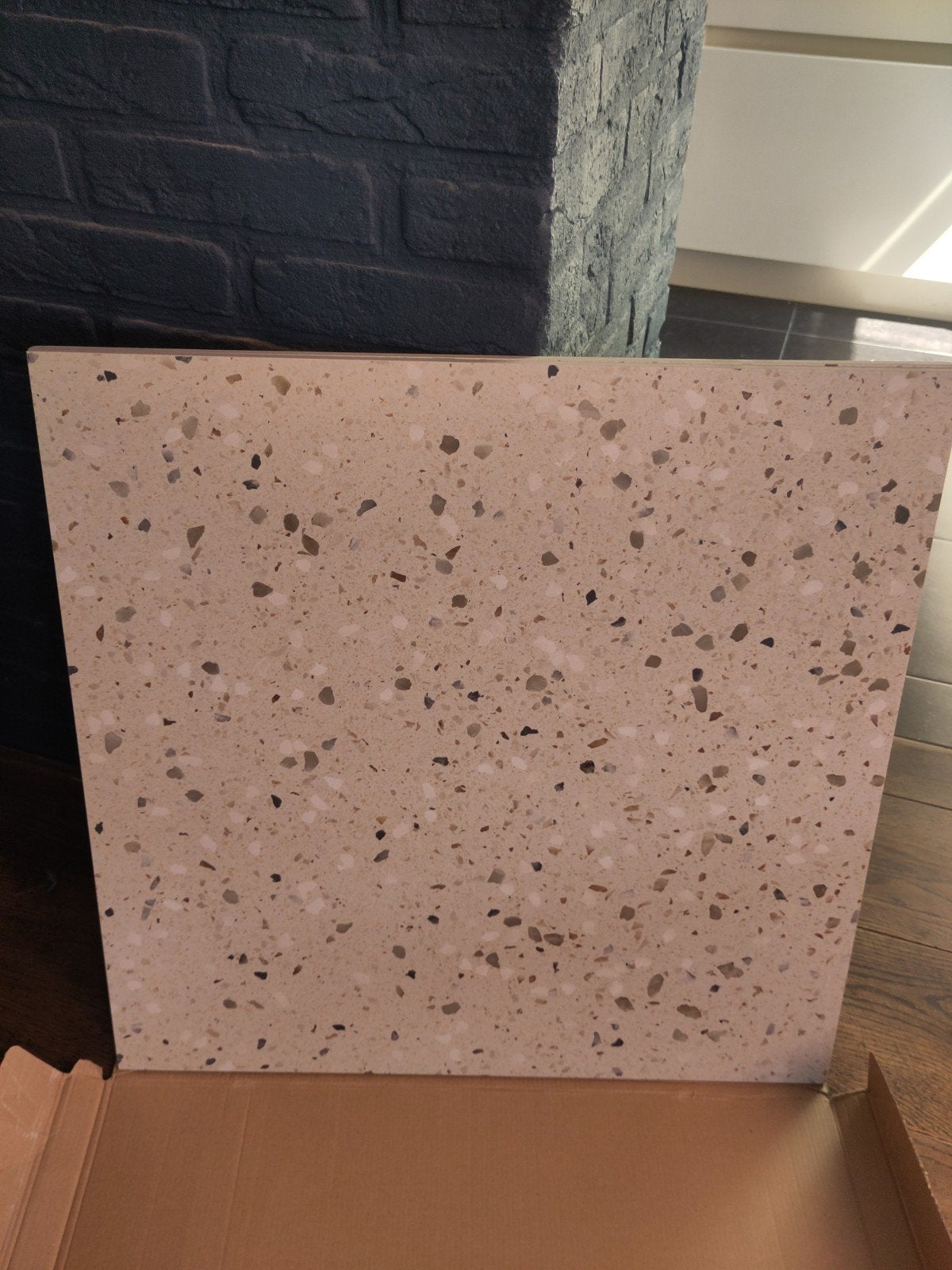 3 Pavigres Terrazzo White Matte Rectified R10 A M16802RT, Ophalen, 60 cm of meer, 40 tot 60 cm, Keramiek