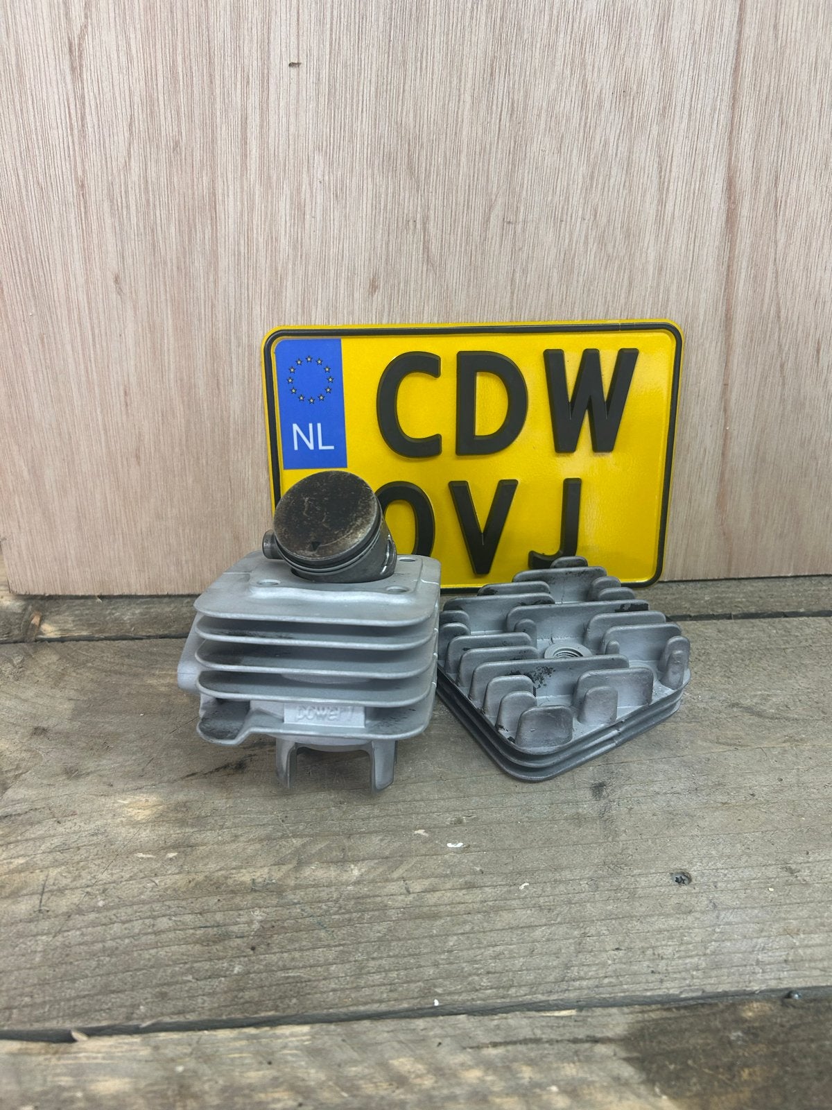 Power 1 70cc Cilinder met Kop en Zuiger - Zo goed als nieuw, Ophalen of Verzenden, Zo goed als nieuw, Cilinder