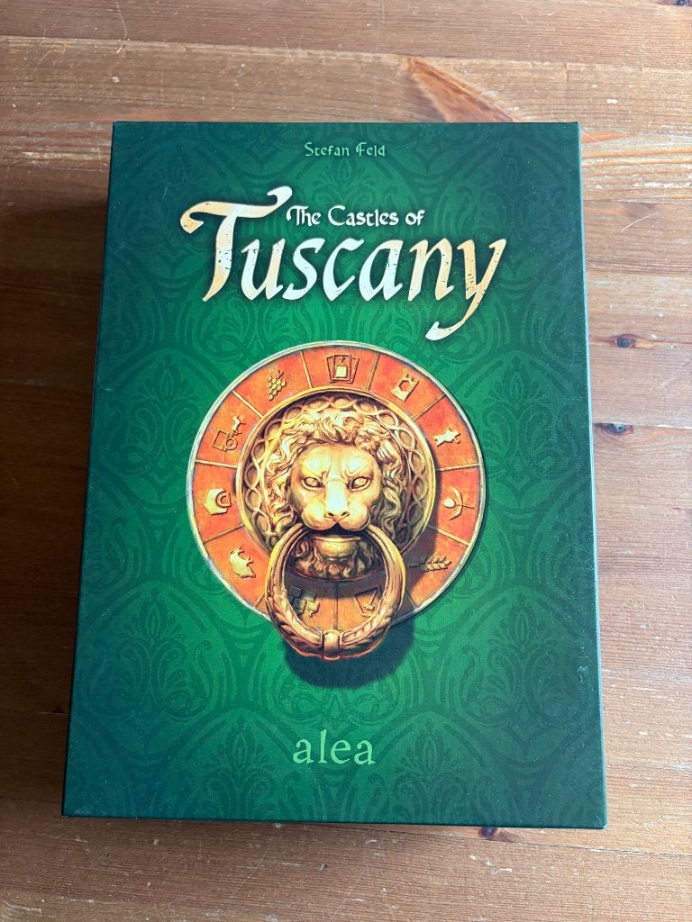 The castles of Tuscany bordspel, Hobby en Vrije tijd, Een of twee spelers, Ophalen of Verzenden, Zo goed als nieuw, Alea