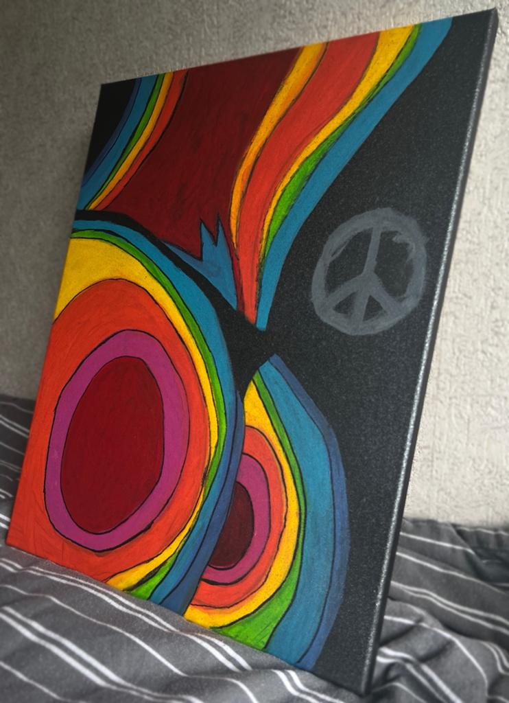 Psychedelic Art “new beginning”, Verzenden
