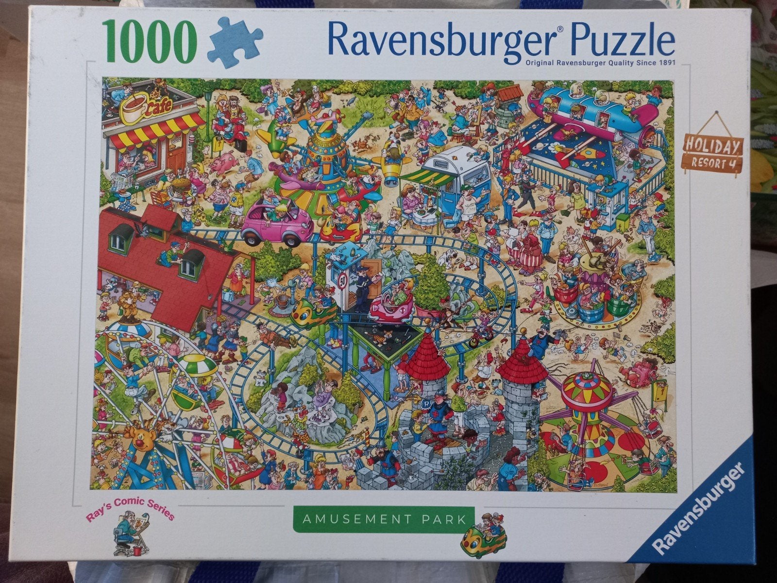 Ravensburger - Amusement Park, Ophalen of Verzenden, 500 t/m 1500 stukjes, Zo goed als nieuw