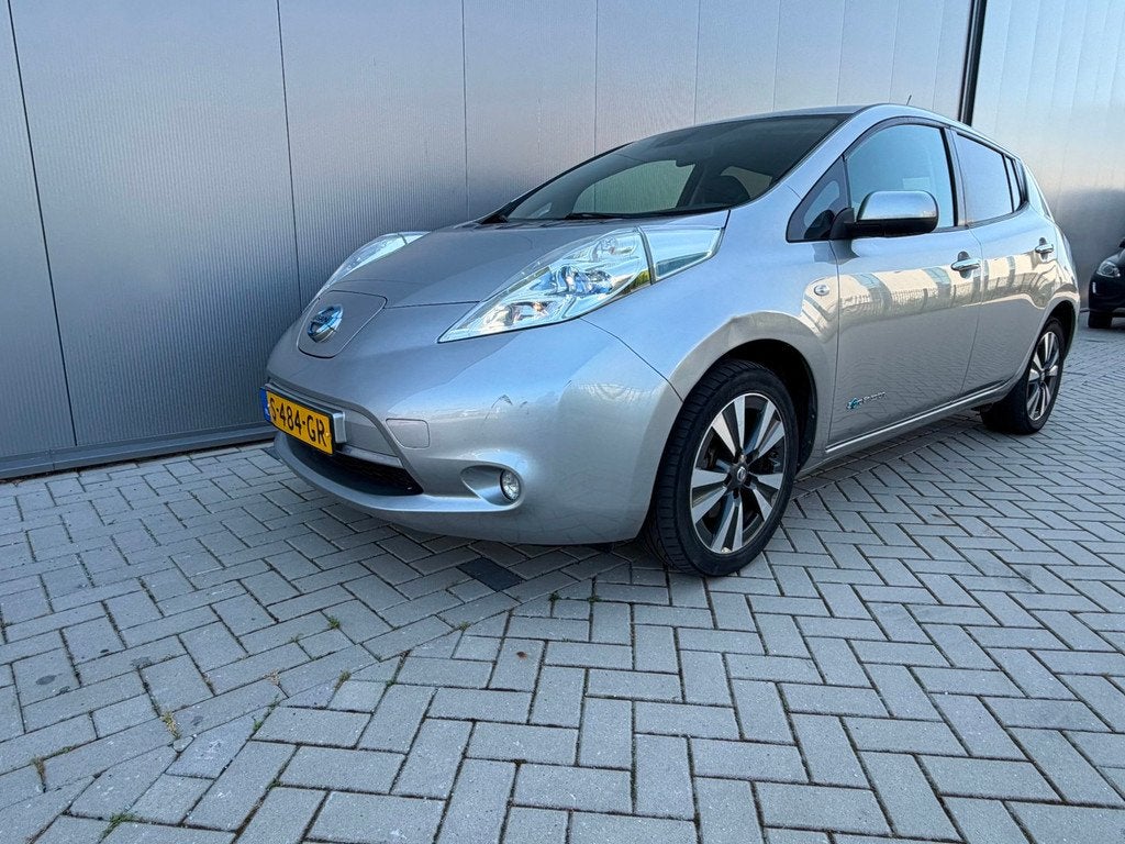 Nissan LEAF Tekna 30 kWh SOH94%, Auto's, Nissan, Gebruikt, 1445 kg, Leder, 720 min
