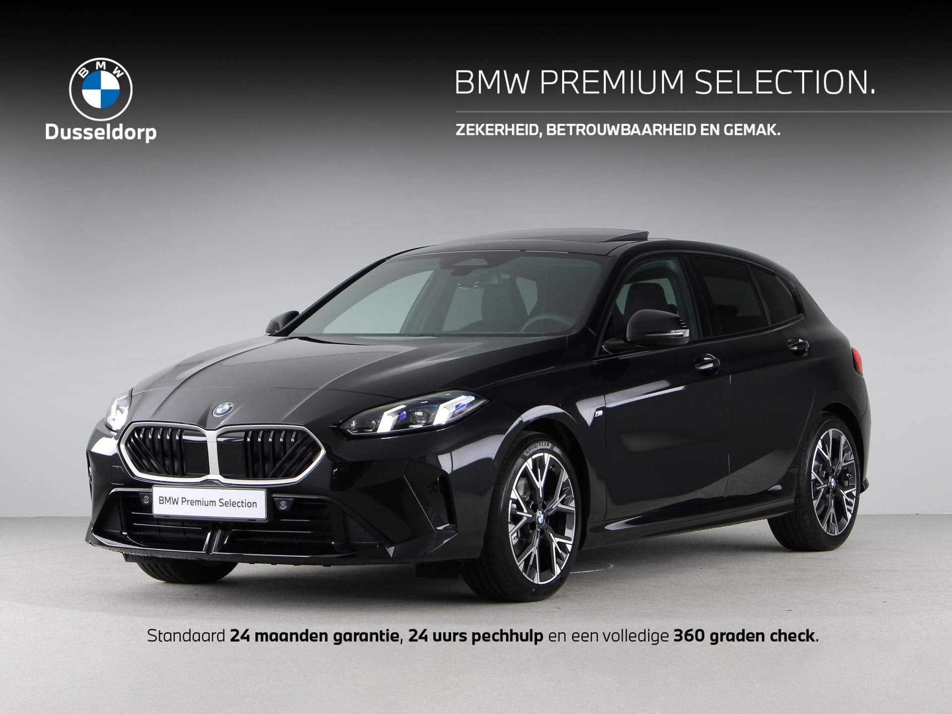 BMW 1 Serie 120 M-Sport (bj 2025, automaat), Auto's, Dealer onderhouden, Gebruikt, 156 pk, Met garantie (alle)