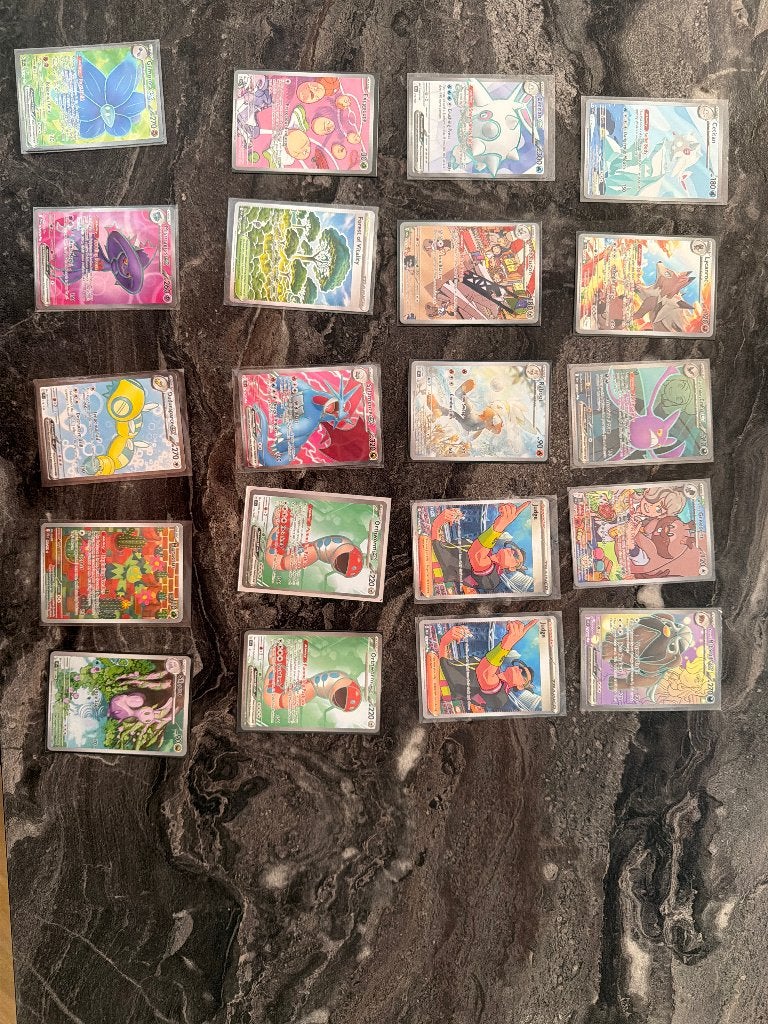 Pokemon hits, Ophalen of Verzenden, Zo goed als nieuw, Meerdere kaarten, Foil