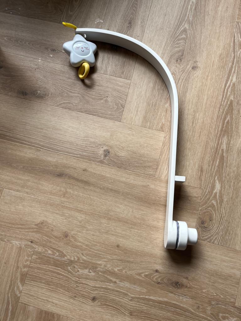 Baby box accesoires houder voor muziekmobiel little dutch, Ophalen, Zo goed als nieuw, Rond