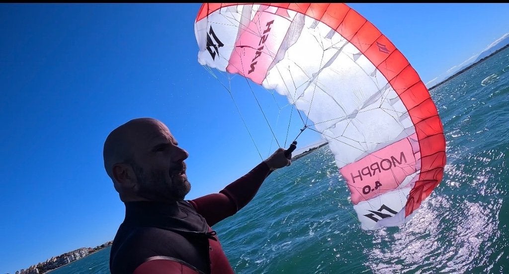 Naish parawing 3m + 4m Morph, Watersport en Boten, Ophalen of Verzenden, Gebruikt, Wingsurf-wing