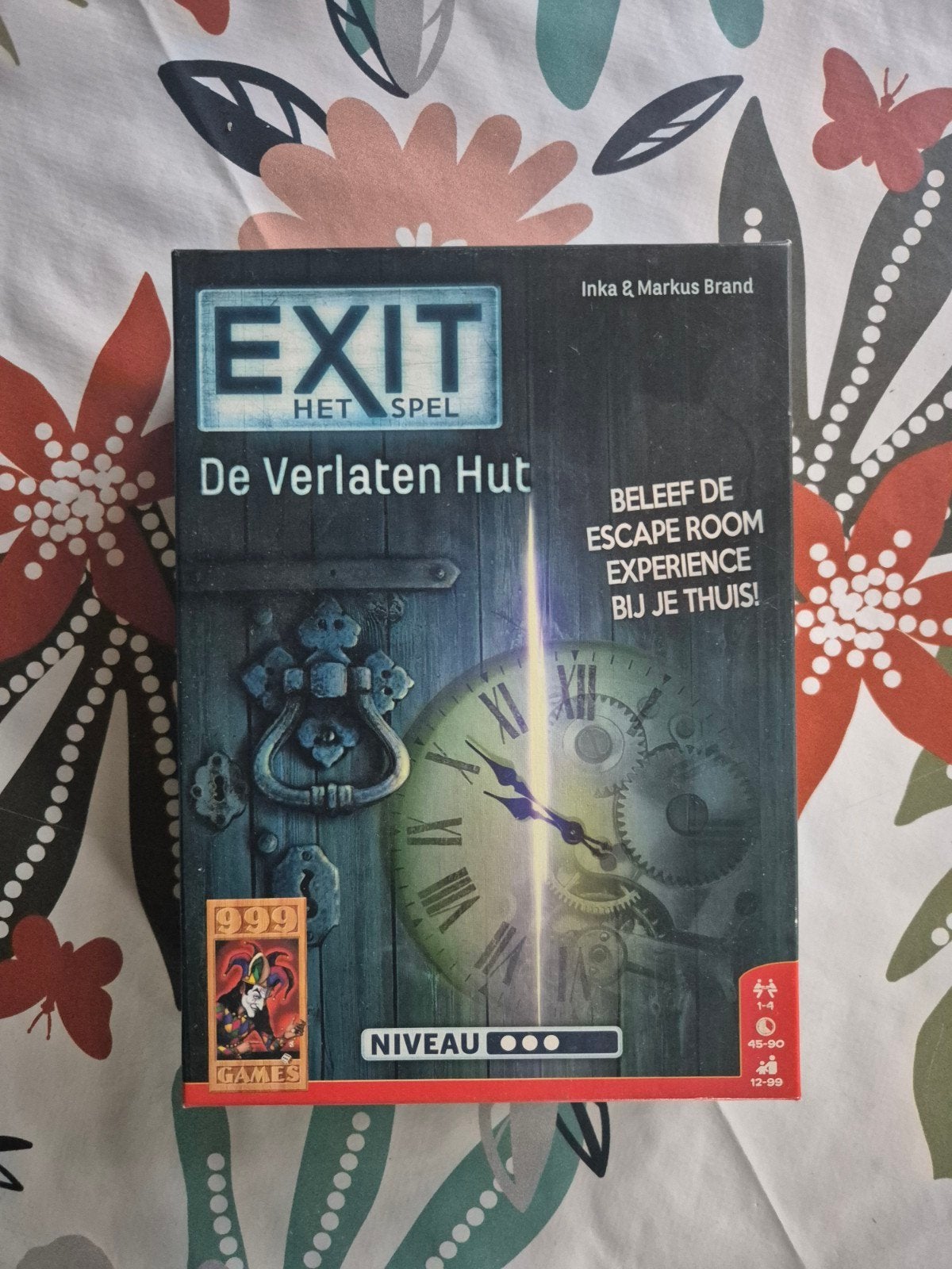 EXIT Het Spel: De Verlaten Hut - Escape Room Ervaring, Een of twee spelers, Ophalen of Verzenden, Zo goed als nieuw, KOSMOS