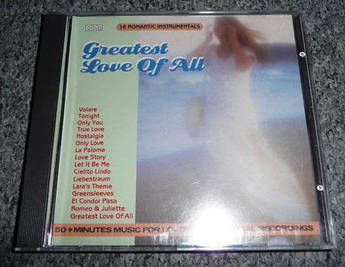 CD greatest love of all, Ophalen of Verzenden