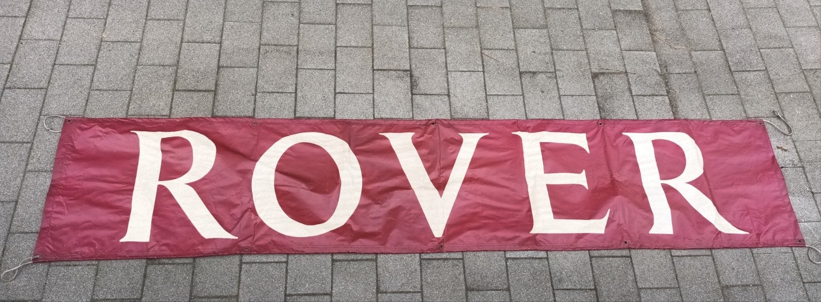 Rover reclamebanner, Ophalen of Verzenden, Gebruikt
