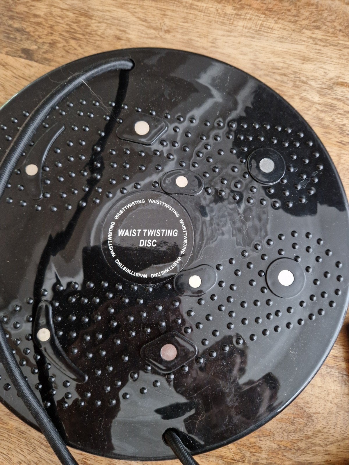 Waist Twisting Disc met weerstandsbanden, Sport en Fitness, Fitnessmaterialen, Ophalen, Zo goed als nieuw, Buik, Overige typen