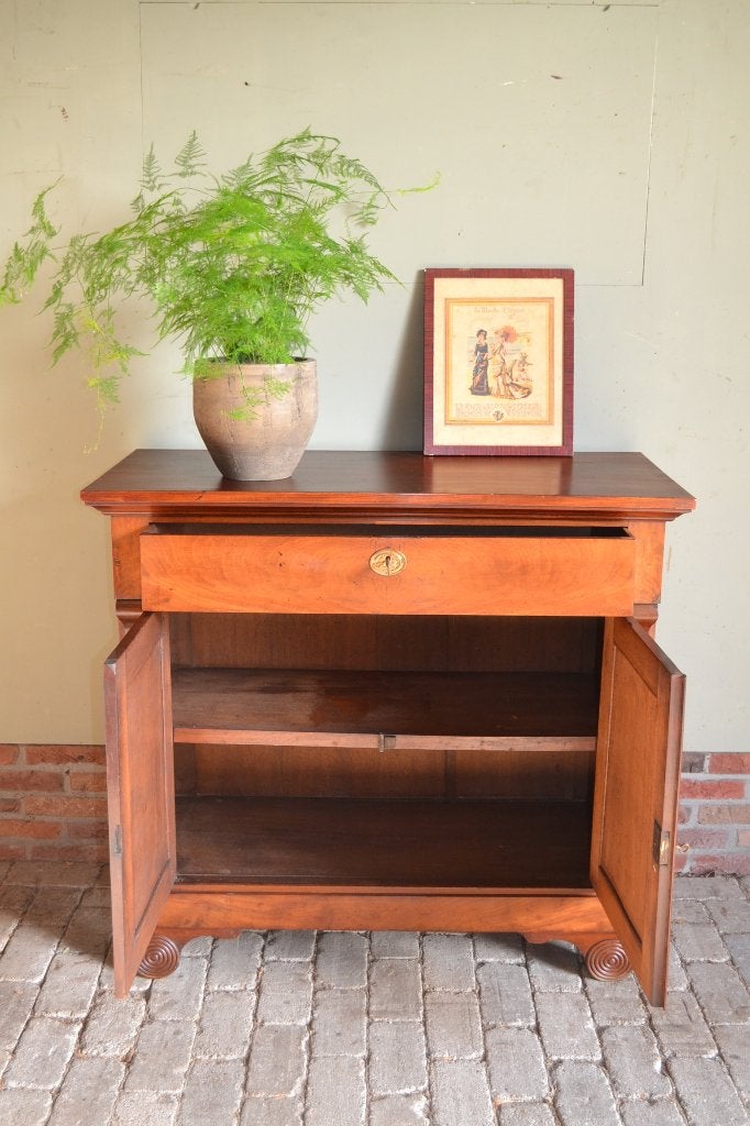 Prachtige antieke mahonie meidenkast, dressoir, commode., Antiek en Kunst, Ophalen of Verzenden