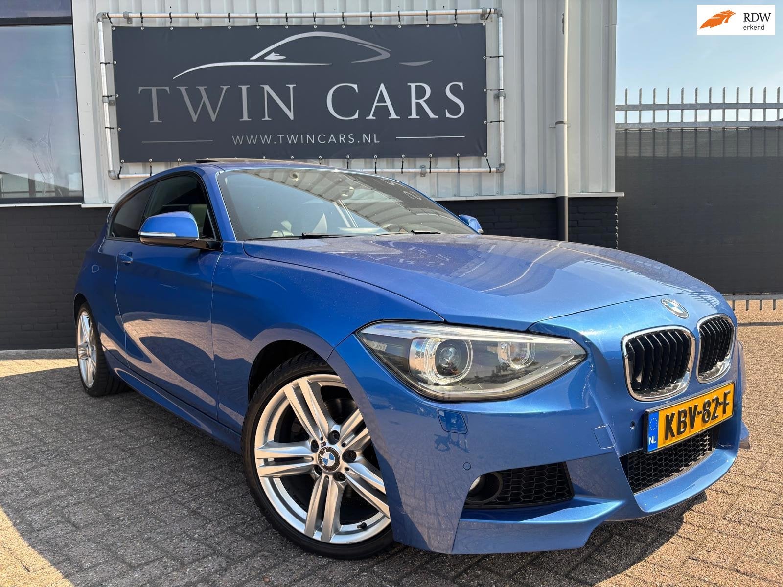 BMW 1-serie 125i M-Sport Aut. Schuifdak Leder Xenon 18", Auto's, BMW, 1345 kg, Achterwielaandrijving, Gebruikt, 4 cilinders