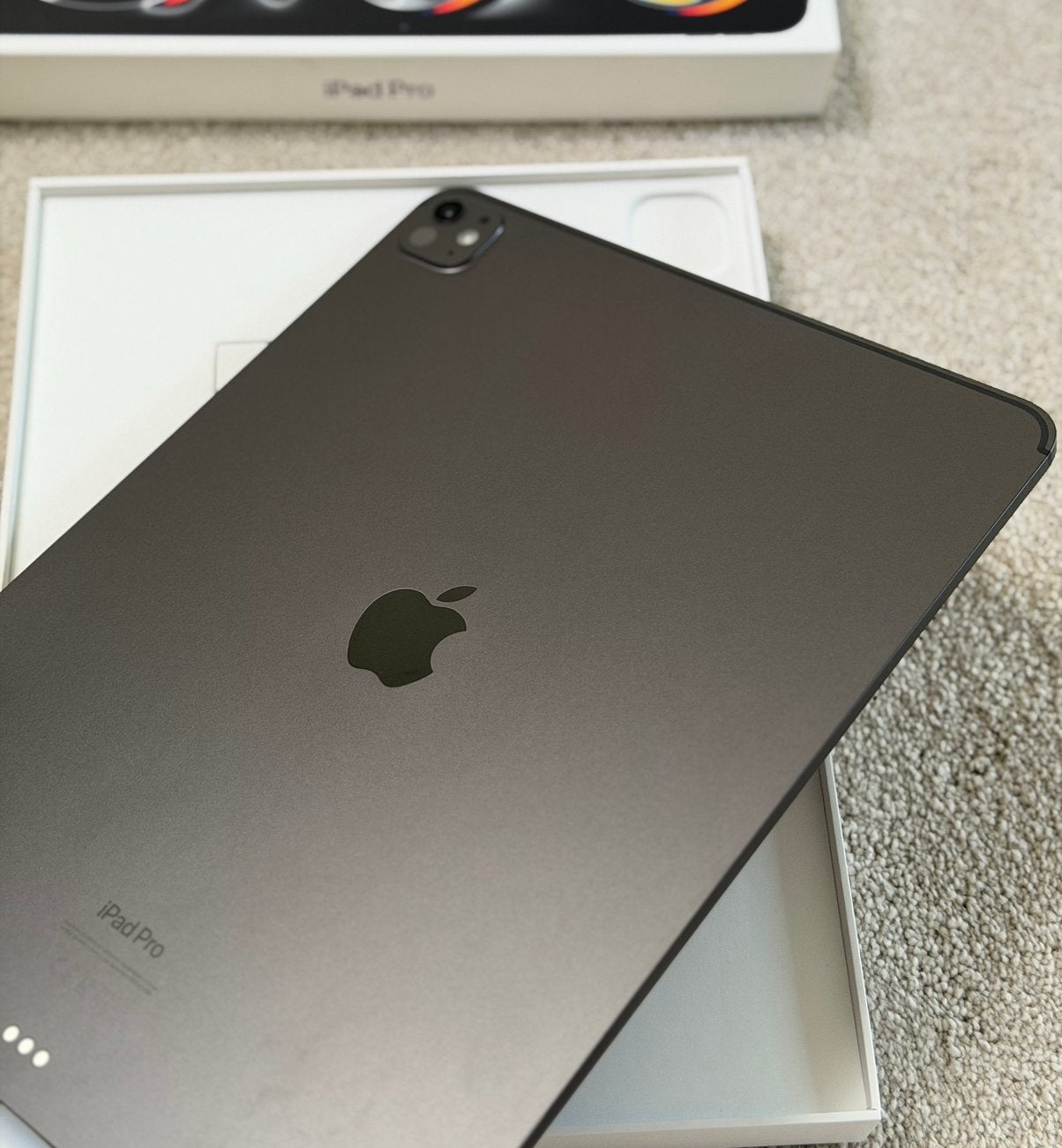  Apple Ipad Pro 13 Inch 2024 M4 256GB Kort gebruikt, Apple, Zwart, Ophalen of Verzenden, Zo goed als nieuw
