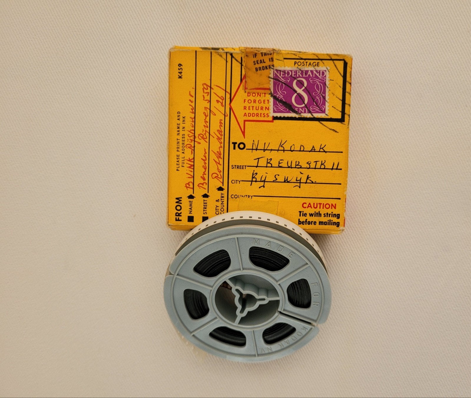 Filmdoosje Kodak, Ophalen of Verzenden