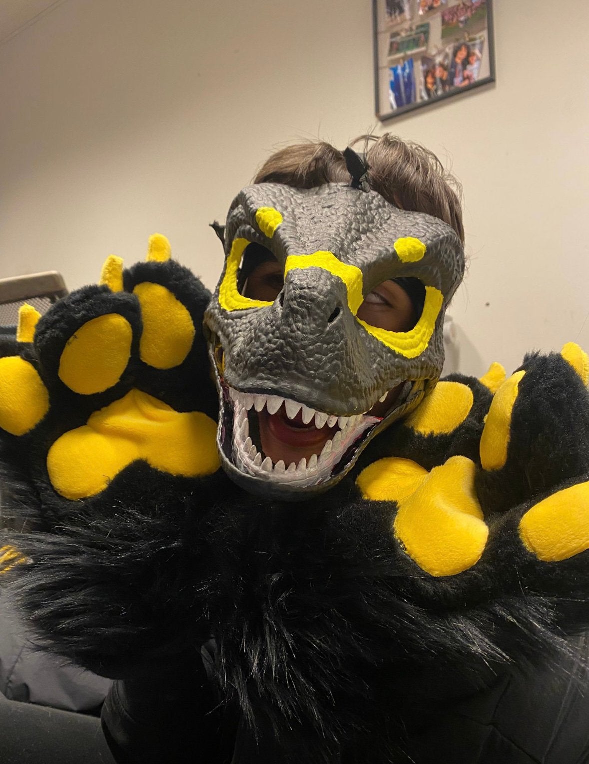 Fursuit dino maks preclaim, Ophalen of Verzenden, Nieuw, Overige typen