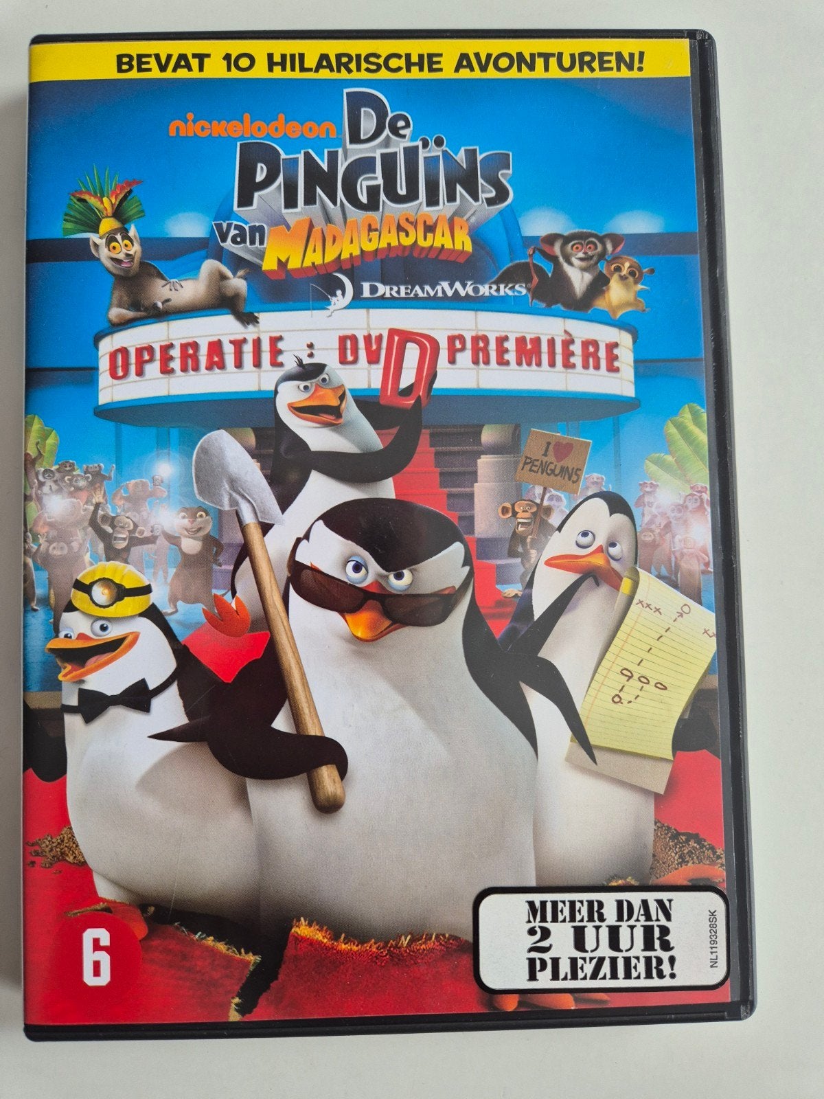 De Pinguïns van Madagascar - Operatie DVD Premiere, Ophalen of Verzenden, Zo goed als nieuw, Komedie, Vanaf 6 jaar