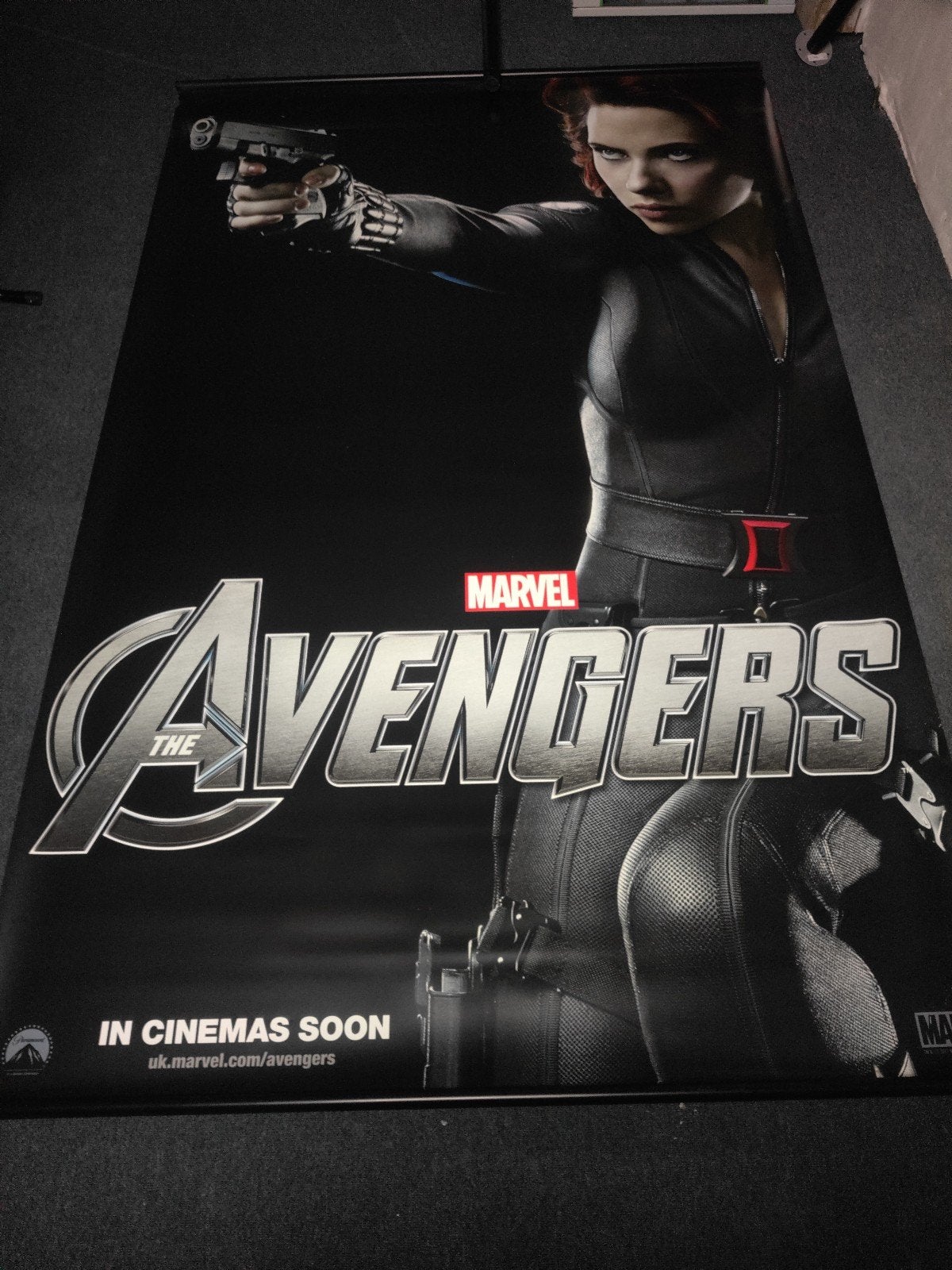 Marvel The Avengers bioscoop posters (set van 4), Verzamelen, Ophalen, Deurposter of groter, Film en Tv, Rechthoekig Staand