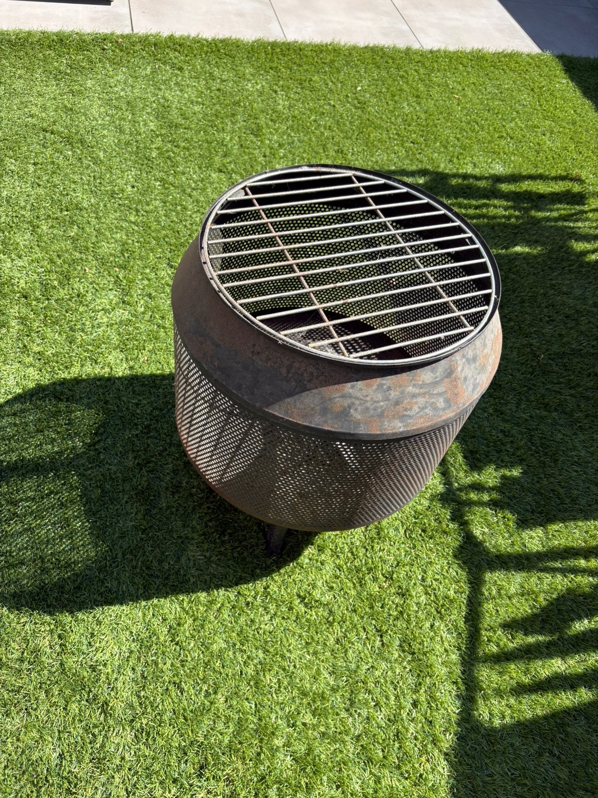 Gratis vuurkorf af te halen, Tuin en Terras, Ophalen, Gebruikt