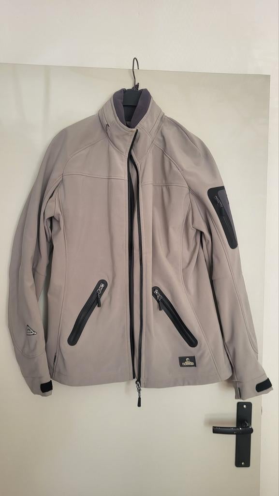 Nomad softshell jas met capuchon, maat 42/XL, Maat 42/44 (L), Nomad, Ophalen of Verzenden, Grijs