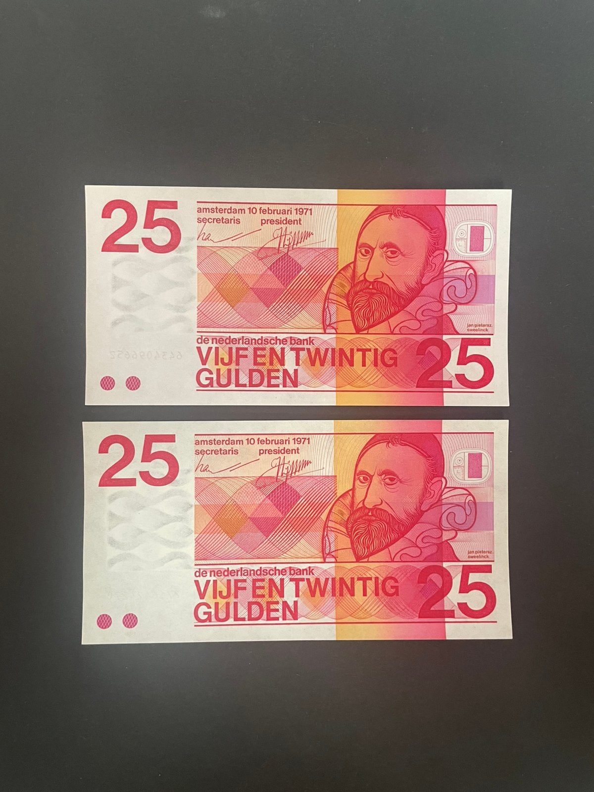25 gld 1971 Sweelinck nieuwstaat!, Ophalen of Verzenden, 25 gulden