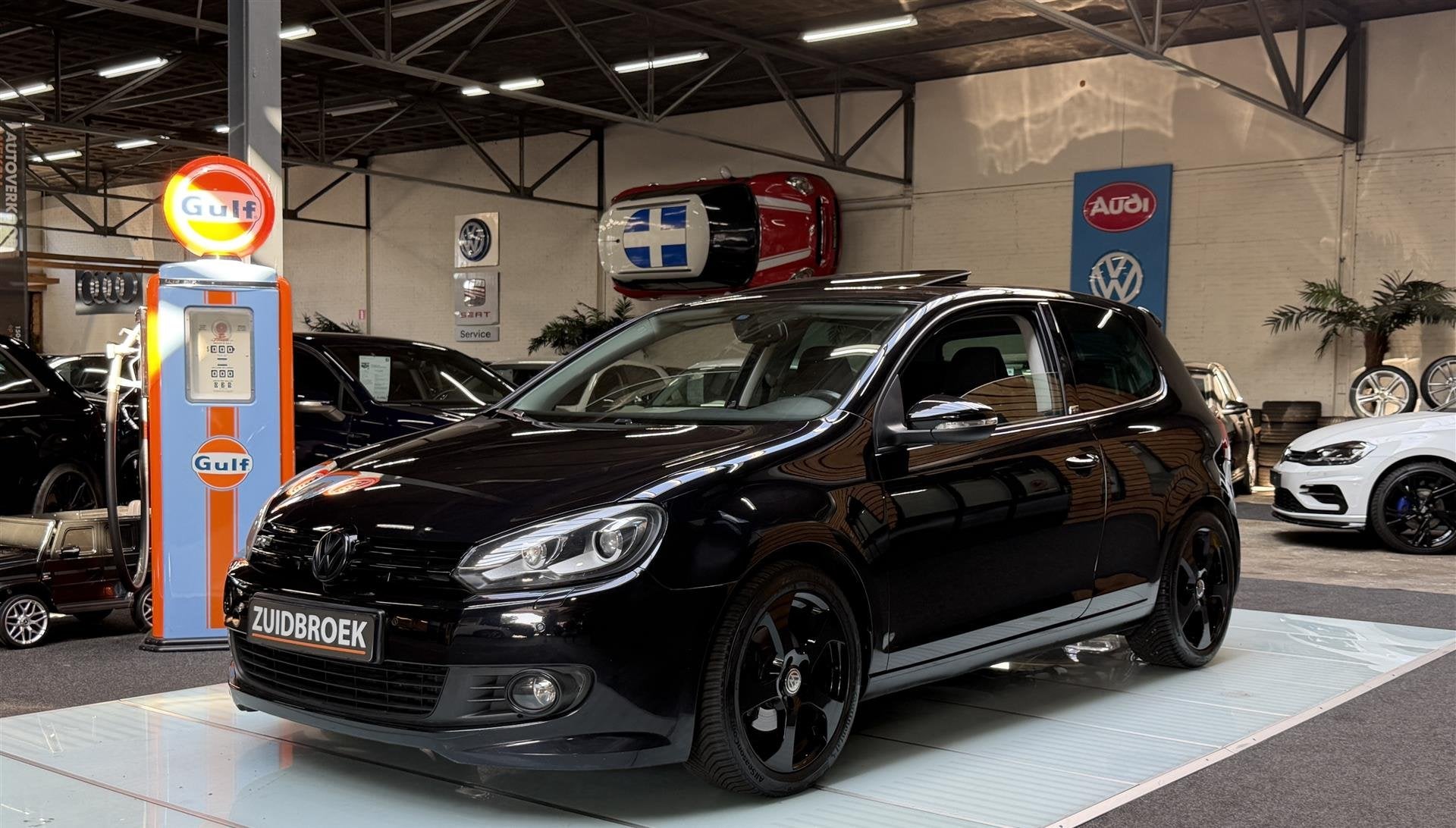 Volkswagen Golf 1.4 TSI R-Line | Dak | Navi | Cruise | Clima, Auto's, 4 cilinders, Origineel Nederlands, Handgeschakeld, Golf