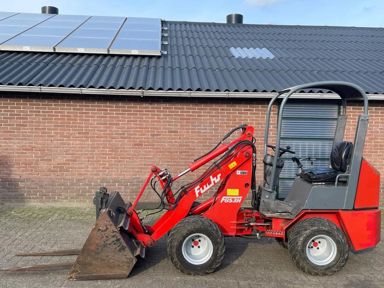 Fuchs F853H shovel loader (bj 2011), Zakelijke goederen, Wiellader of Shovel