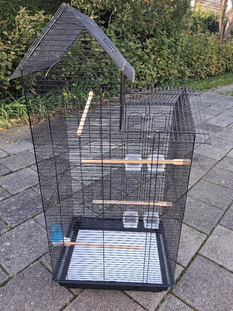 Vogelkooi, Ophalen, Zo goed als nieuw, Metaal, Vogelkooi