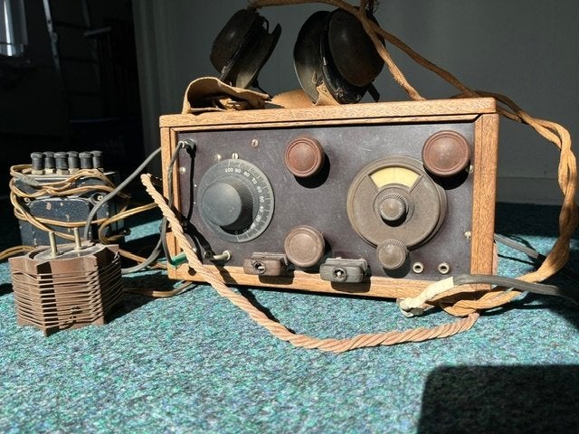 Amateur zender/ontvanger vintage, Telecommunicatie, Ophalen, Gebruikt, Zender en Ontvanger