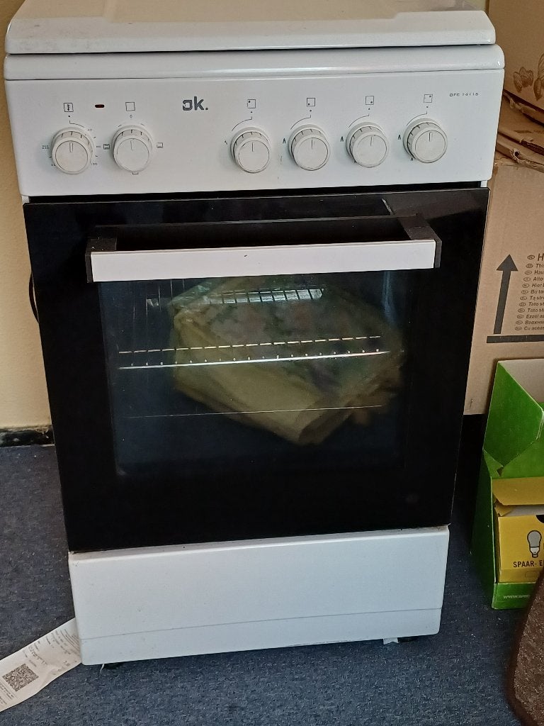 gasfornuis, Witgoed en Apparatuur, Ophalen, Gebruikt, Grill, 4 kookzones