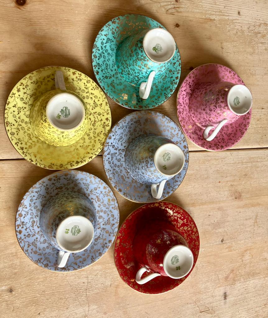 Retro servies kop en schotels bareuther bavaria, Ophalen of Verzenden