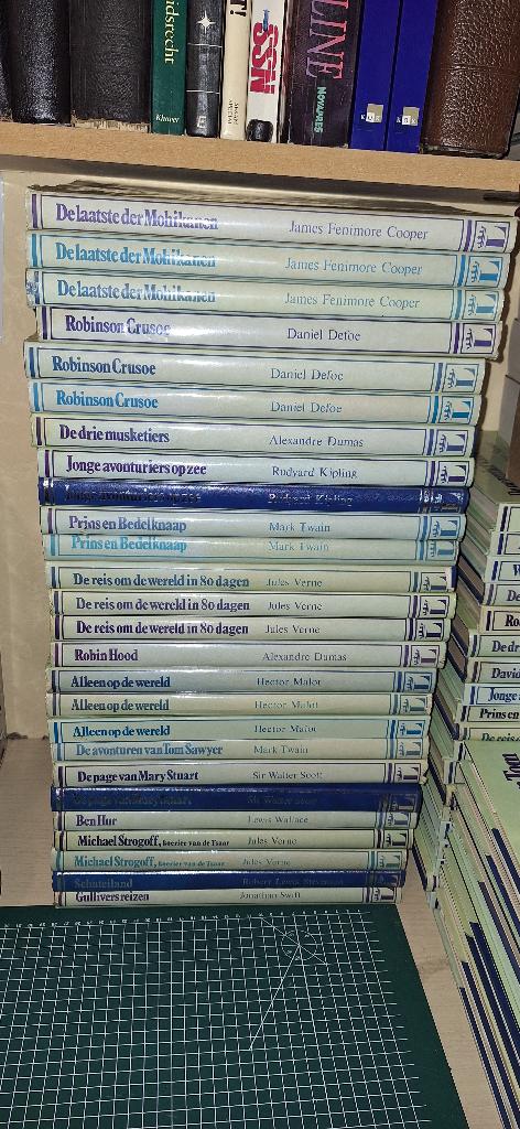 Wereldberoemde Jeugdboeken lecturama, Boeken, Ophalen