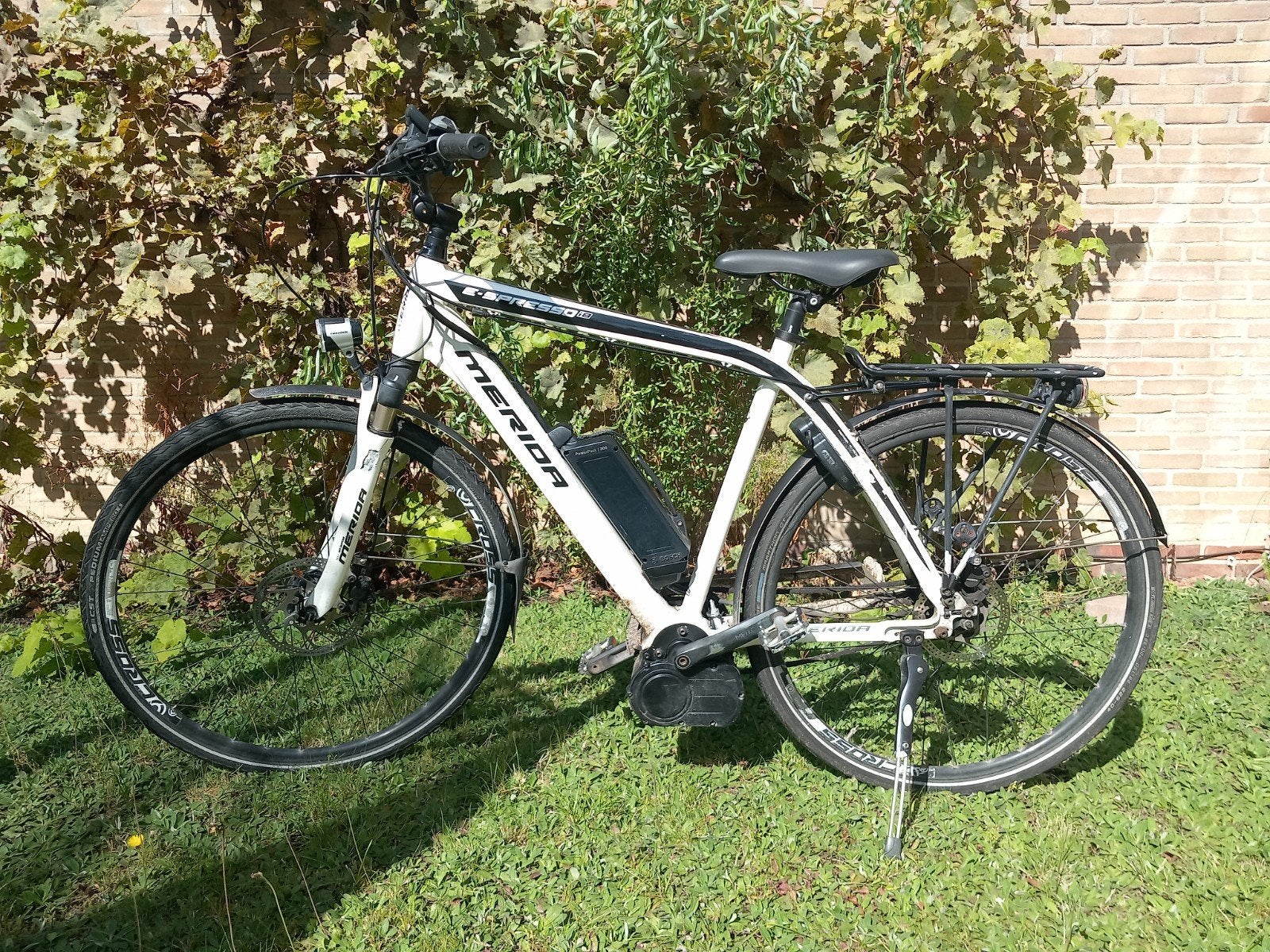Merida Espresso elektrische herenfiets, Ophalen, Gebruikt, Minder dan 10 versnellingen, Overige merken