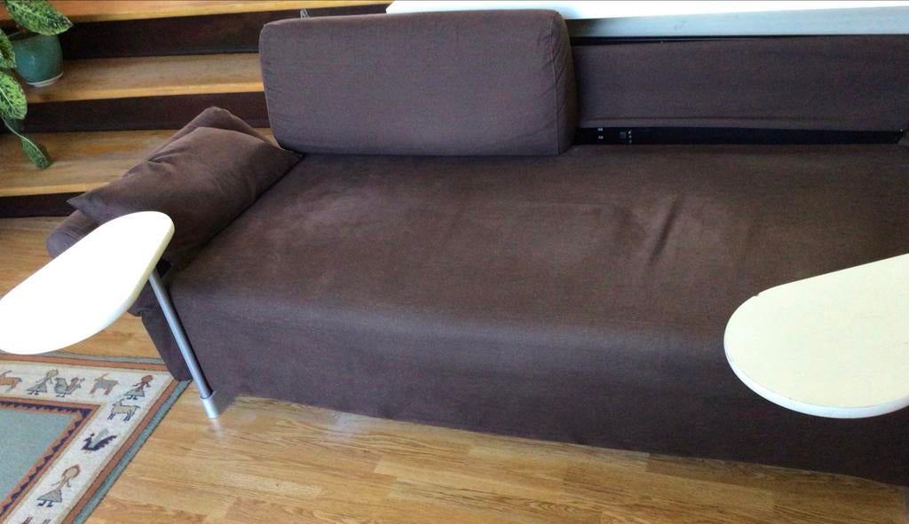 IKEA Mysinge 3-zitsbank - Ideaal als slaapbank . Beige, Gebruikt, Overige maten, 75 tot 100 cm, Ophalen of Verzenden