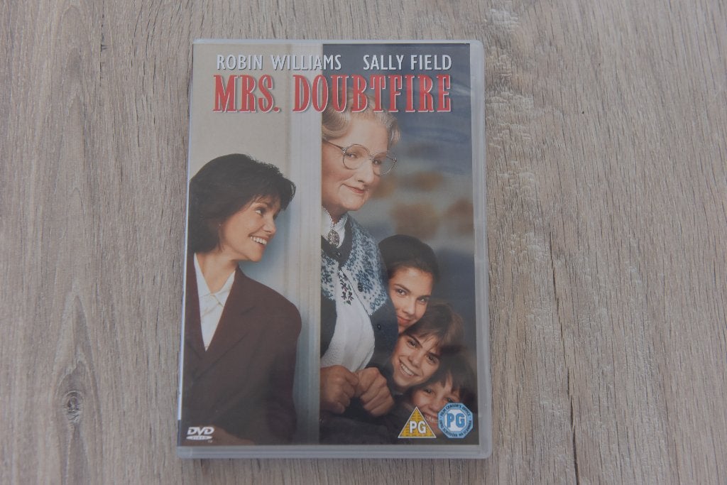 MRS. DOUBTFIRE - Robin Williams en Sally Field, Verzenden, Alle leeftijden, Nederlands, Zo goed als nieuw