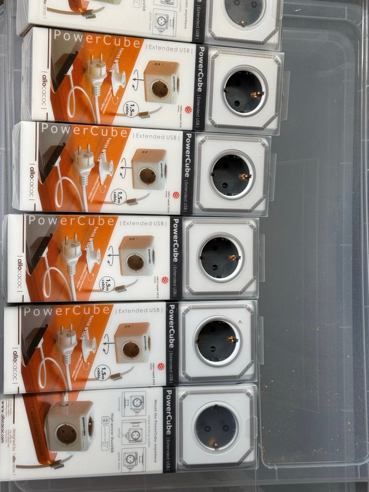PowerCube Extended USB  50 euro  - Meervoudig stopcontact, Ophalen of Verzenden, Nieuw