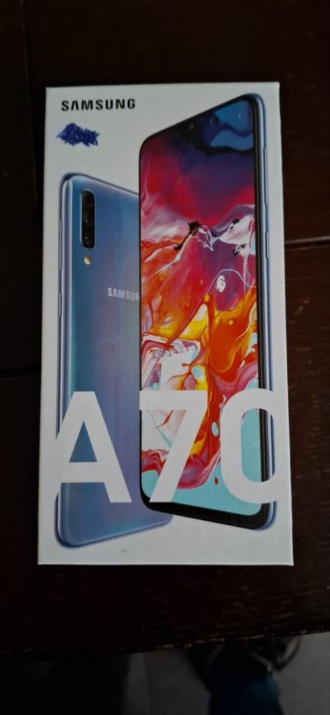 Samsung Galaxy A70, Gebruikt, Blauw, Ophalen of Verzenden, 128 GB