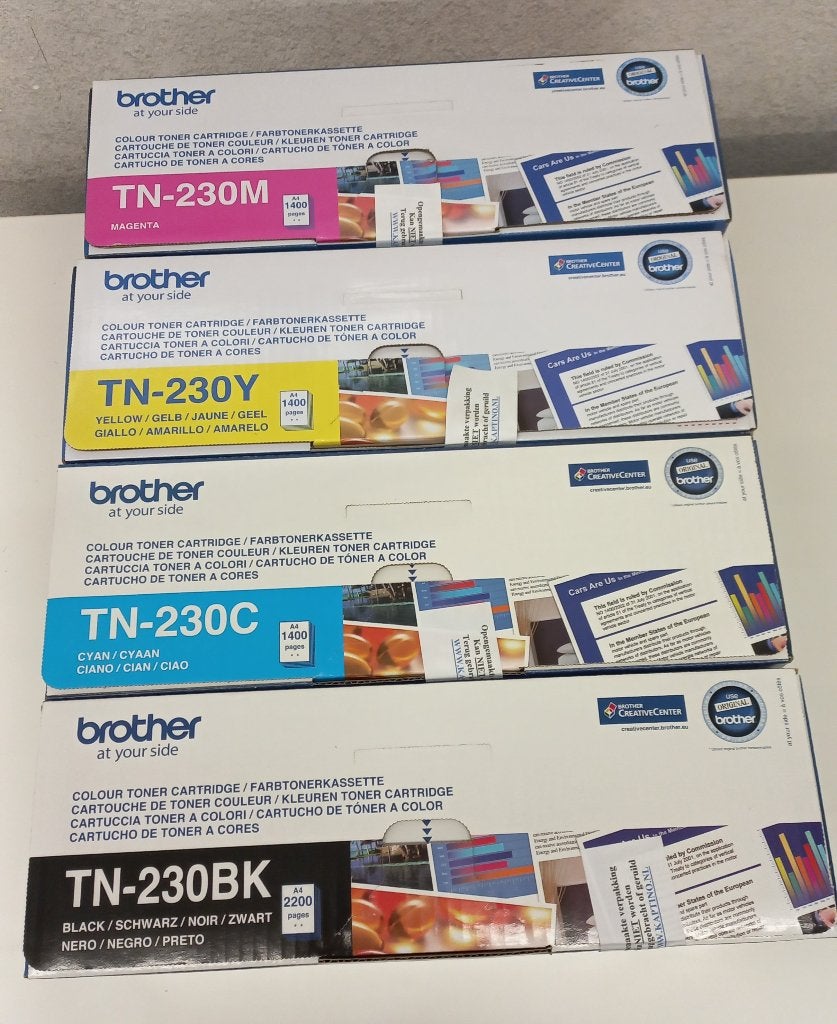 Brother Toner set  TN-230 BK-Y-C-M, Computers en Software, Printerbenodigdheden, Nieuw, Toner, Ophalen of Verzenden