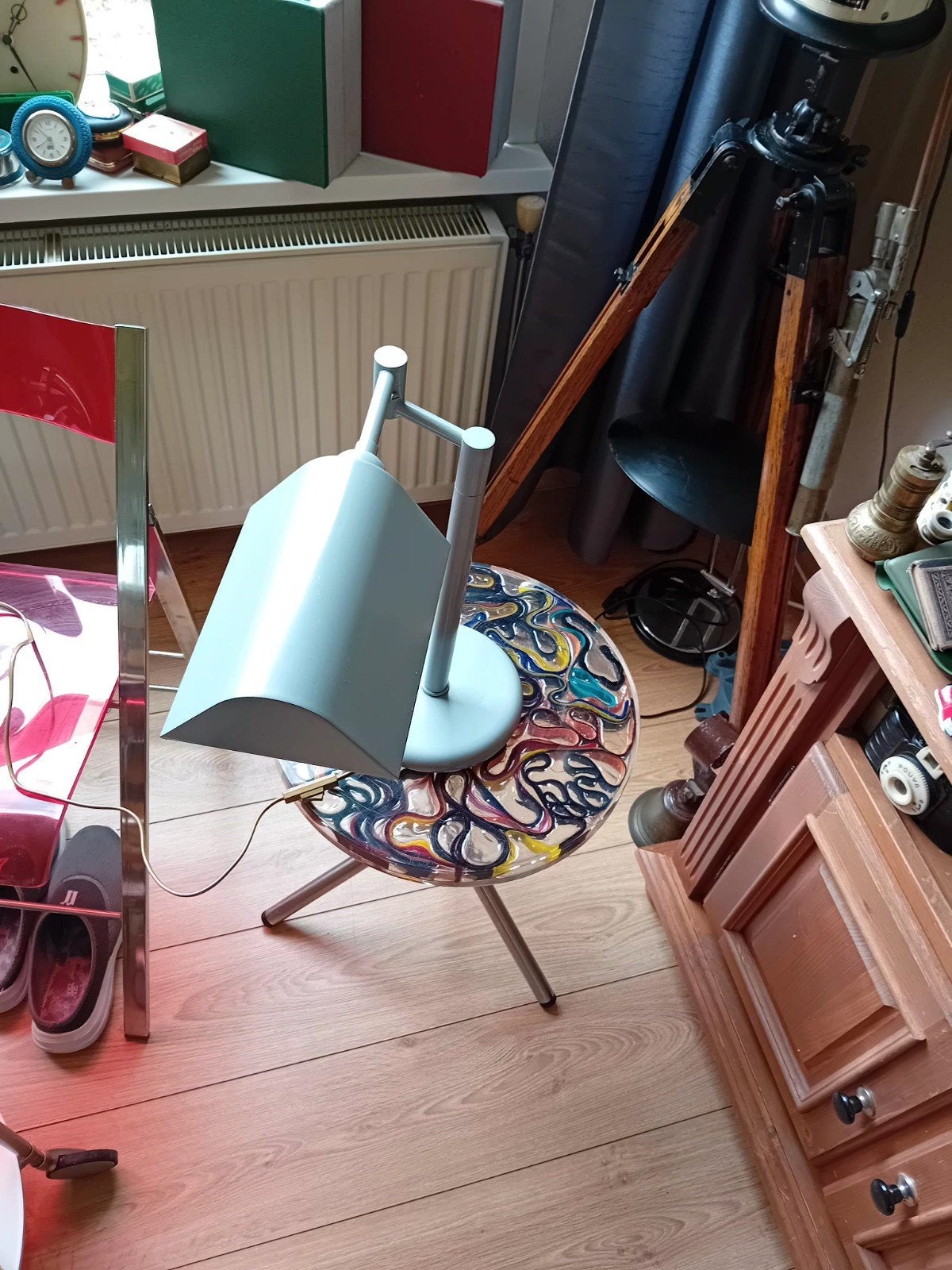 Hala Diamanter Bureaulamp - Vintage Design, Huis en Inrichting, Bureaulamp, Gebruikt, Overige merken, Vintage