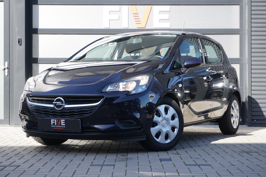 Opel Corsa 1.4 Edition 90PK / Apple Carplay / Airco / 5-Drs!, Voorwielaandrijving, 1398 cc, 4 cilinders, Blauw